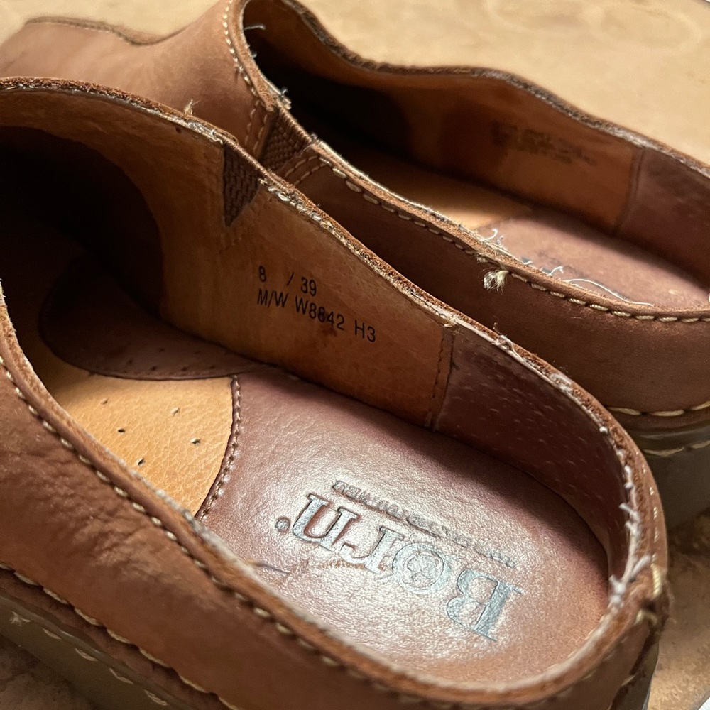 Brown Born Clogs - image 4